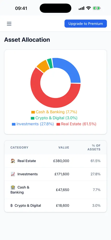 Wealth Tracker - Net Worth screenshot 5