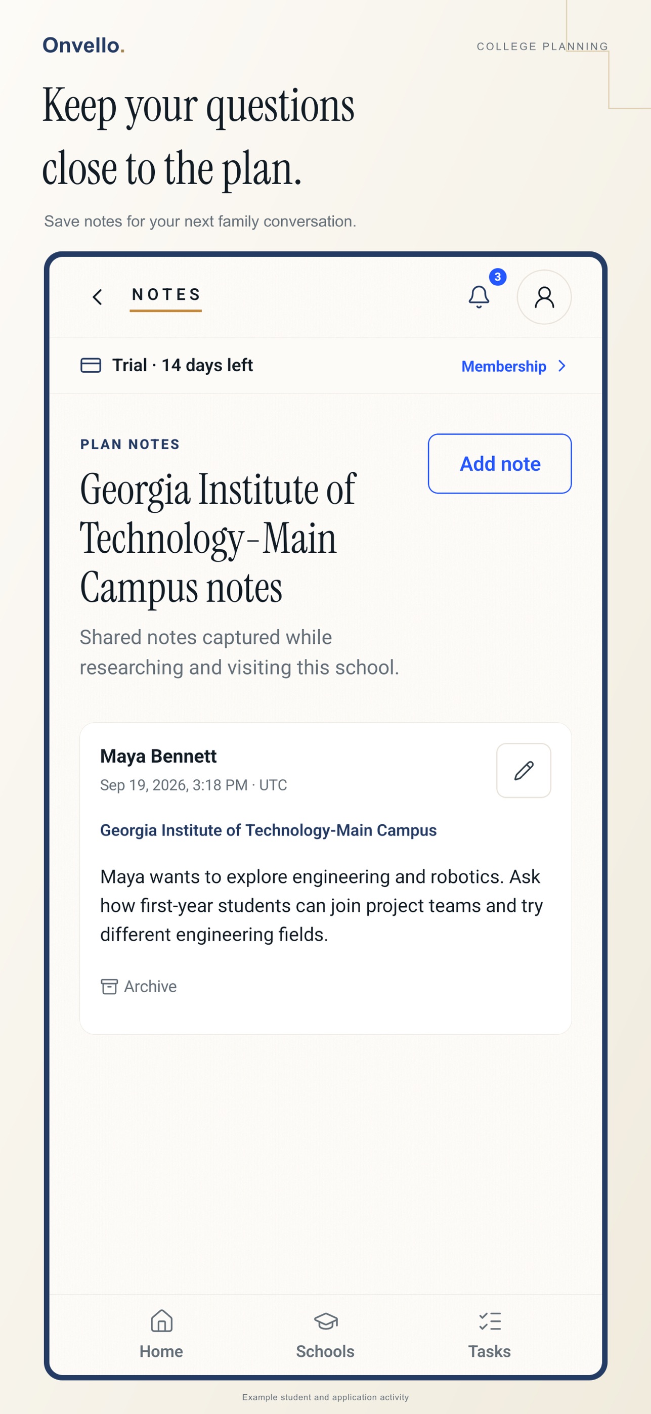 Screenshot 6 of Onvello: College Planner