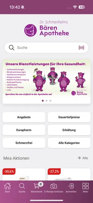 Bären-Apotheke Esslingen screenshot 1