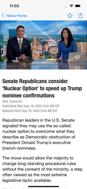 News 9 screenshot 2
