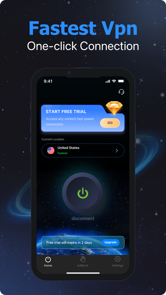 #3. VPN - Super Fast VPN (macOS) Podle: Unlimited VPN Service