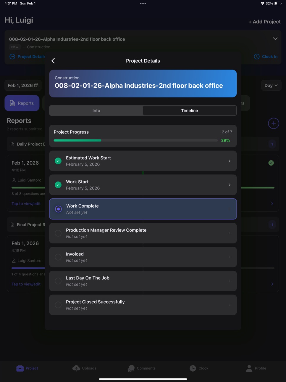 iPad screenshot