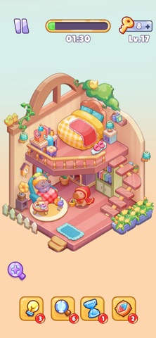 Capybara Dreamy House iPhone screenshot