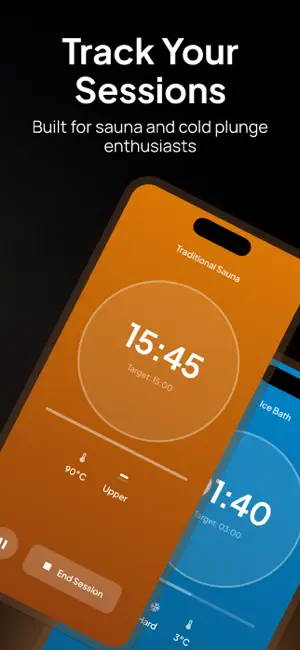 Altaflip: Sauna & Cold Tracker screenshot 1