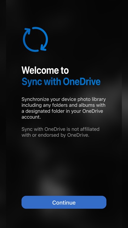 Sync with OneDrive