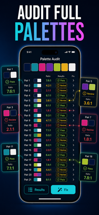 WCAG Contrast Checker Screenshot 5 of 10