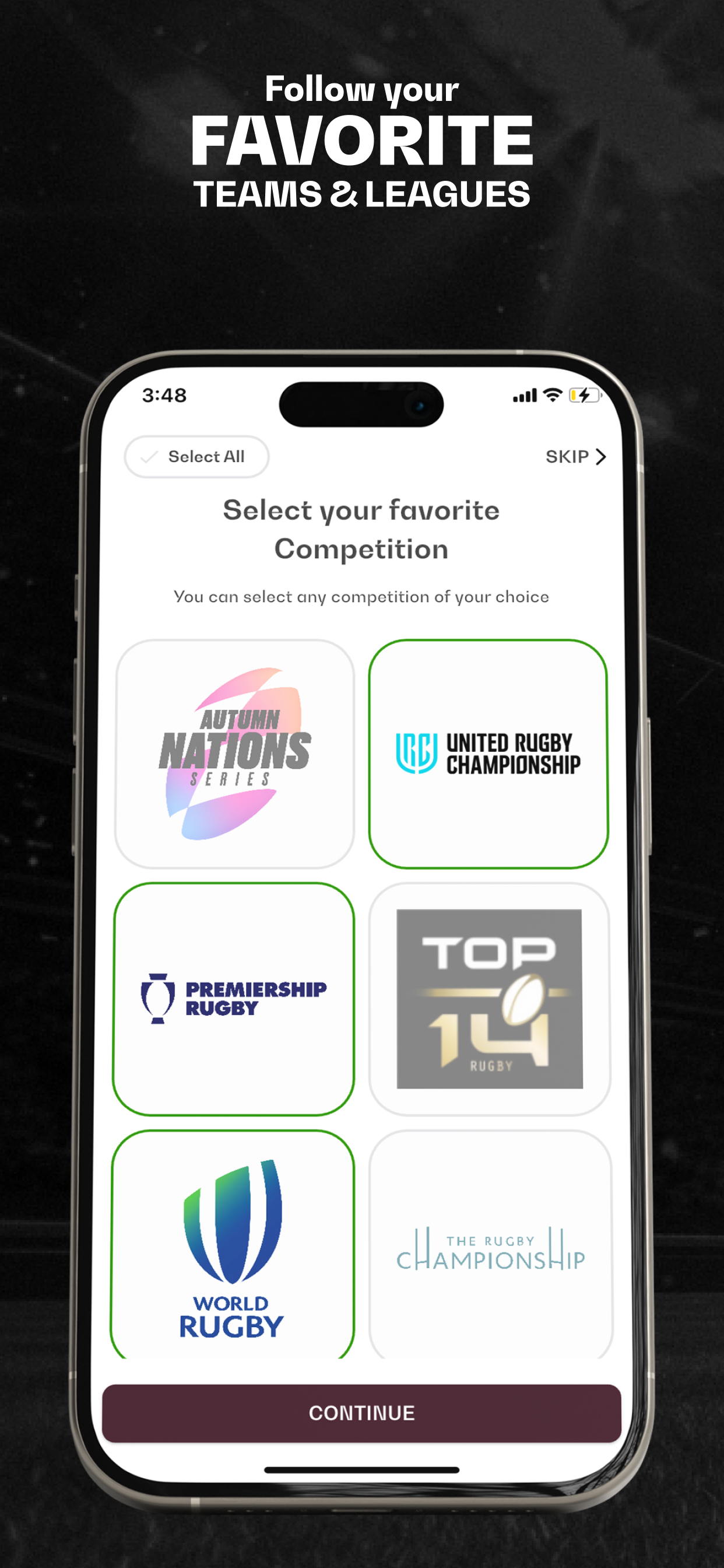 The Rugby App ™ screenshot 4
