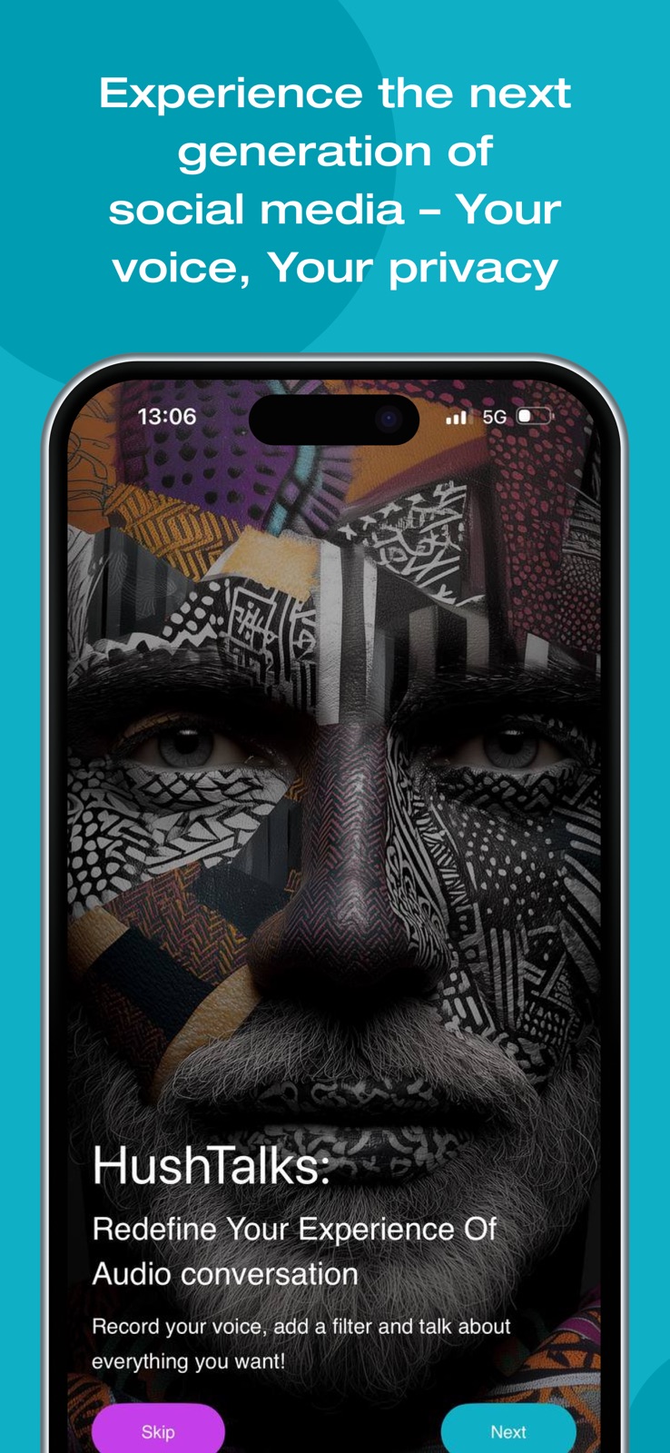 HushTalks iphone screenshot 1