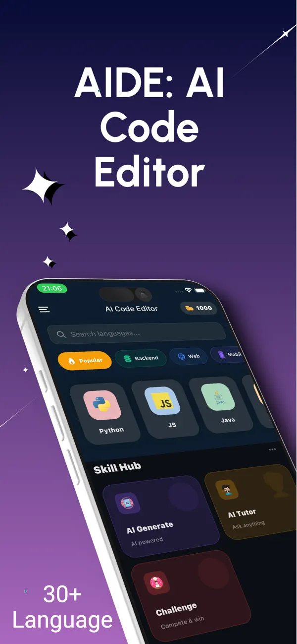 #1. CoddyAI: AI Code Editor (iOS) De: MEHMET CANKER (TR)