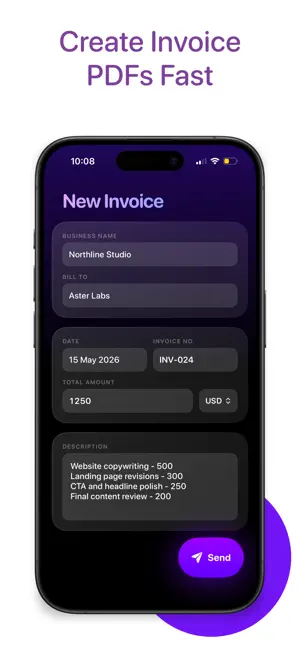 Core Invoice screenshot 1