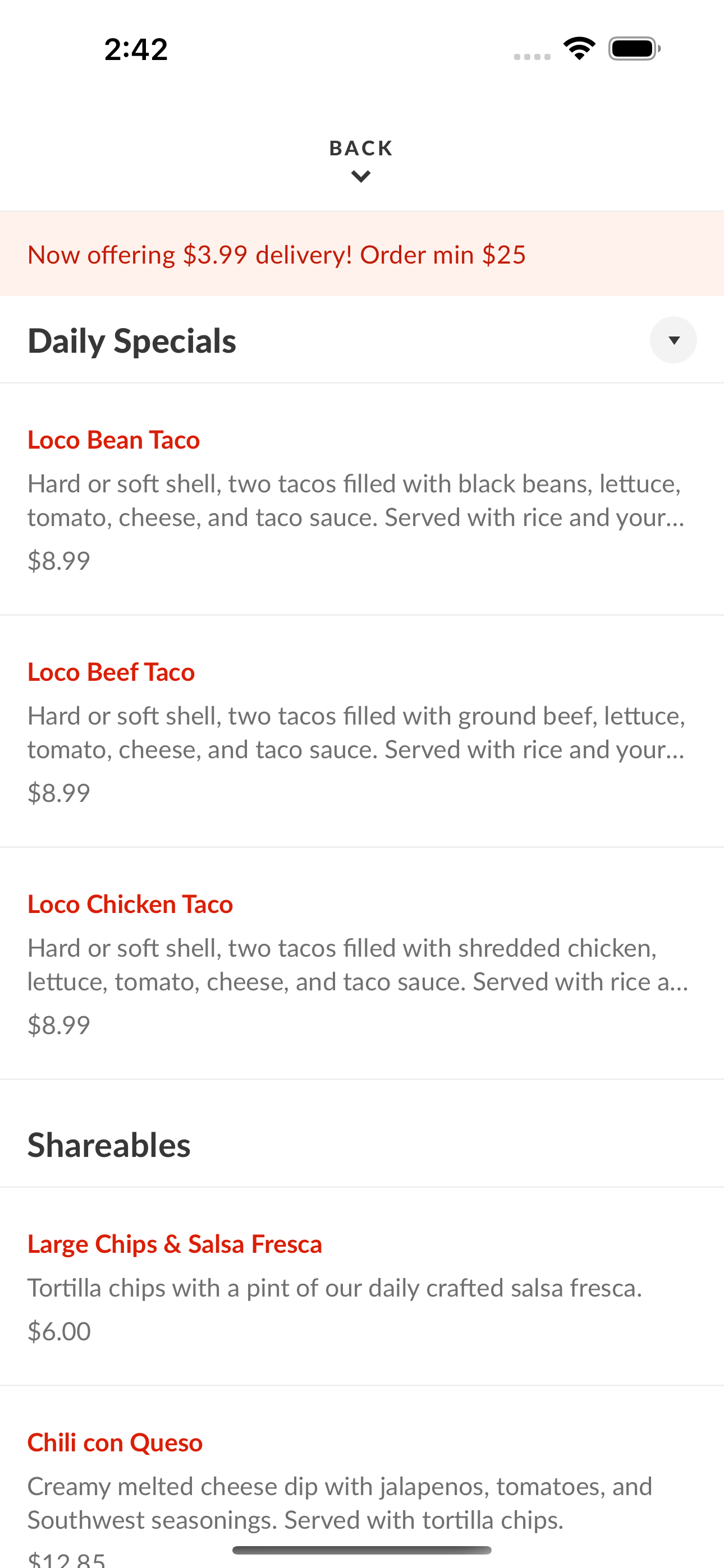 Little Angie's Cantina & Grill screenshot 3