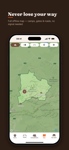 Marakele Safari: Map & Guide iPhone screenshot