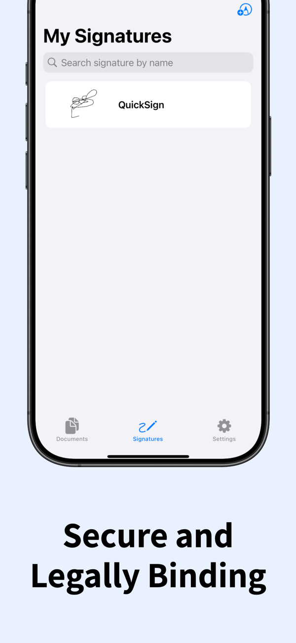 Signature creator - QuickSign - QuickSign让创建专业签名轻松无比。它界面直观，几步就