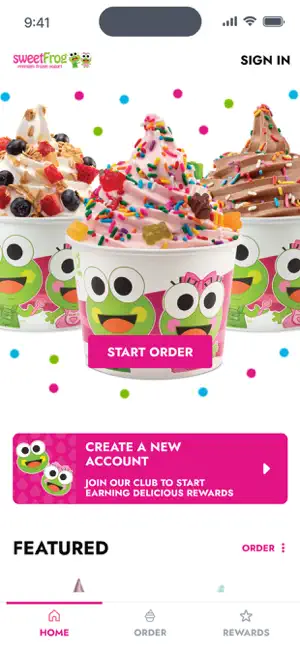 sweetFrog® screenshot 1