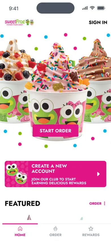 sweetFrog® screenshot 1