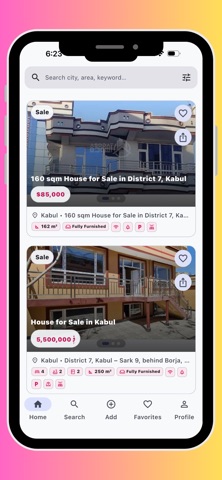 ZamaKor — Buy, Sell Properties screenshot