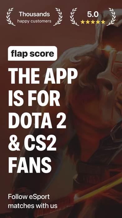 Flapscore – eSports Stats Screenshot