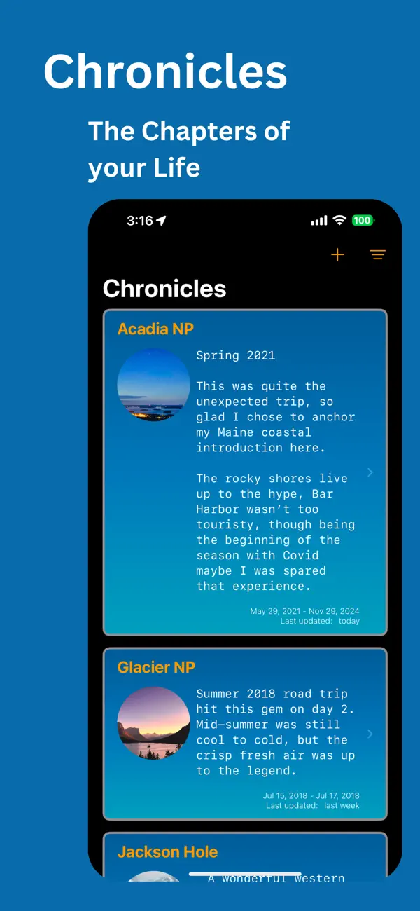 Screenshot #2 pour Chronicles Keeper