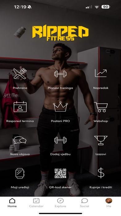 Ripped Fitness Screenshot