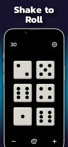 Dice Roller: Shake & Roll Screenshot 4 of 5
