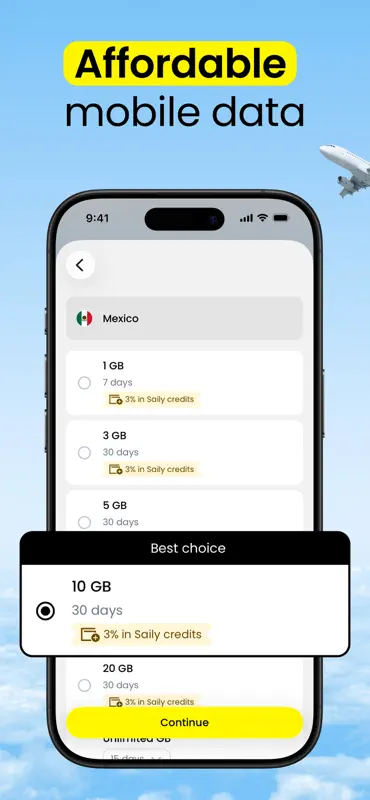 Saily: eSIM Data for Travel screenshot 4 of 8