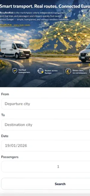 BusyBeeRide screenshot 1