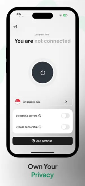 UncensorVPN screenshot 1