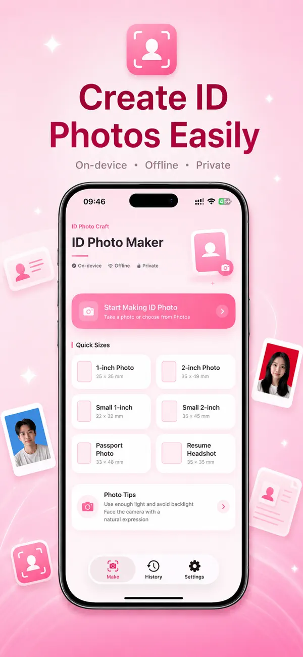 Screenshot #3 pour ID Photo Craft