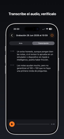 Escriba: voz a texto Screenshot 4 of 5