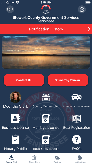 Stewart County Government Screenshot