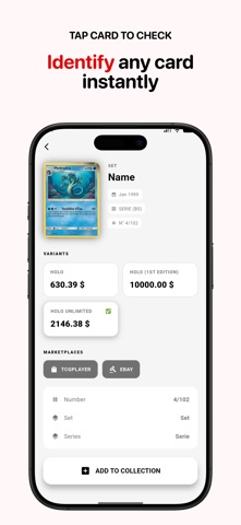 Skanit – Instant PTCG scanner screenshot