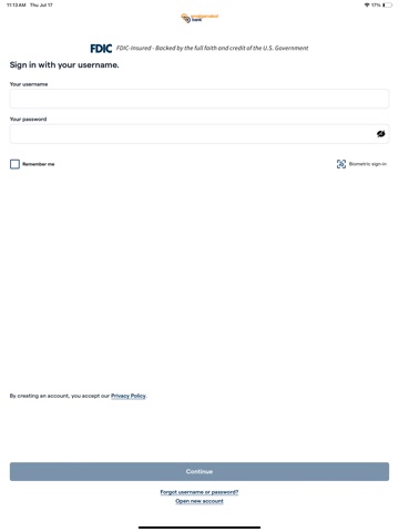 App screenshot