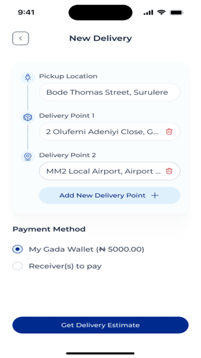 Gada Rider iPhone screenshot 5 - Business app