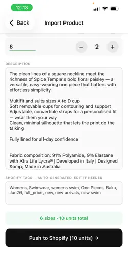 Скриншот Sonic Invoices на iPhone 3