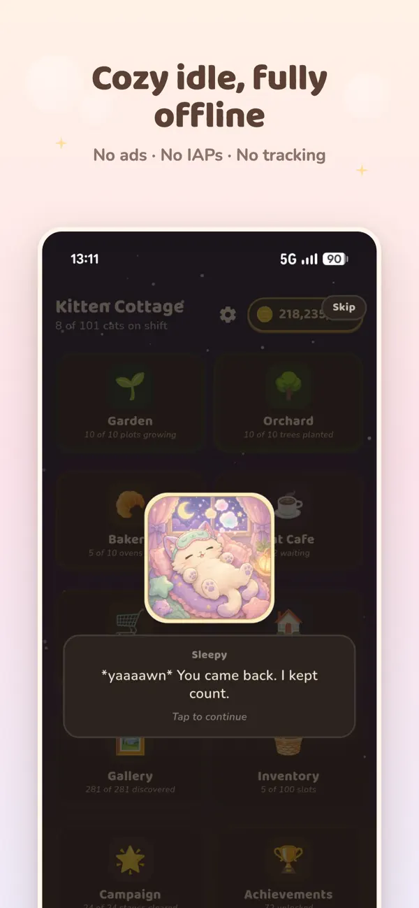 Screenshot #1 pour Kitten Cottage