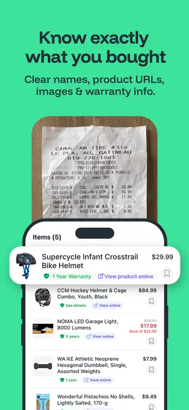 ReFound – Receipts & Refunds screenshot 2 of 7