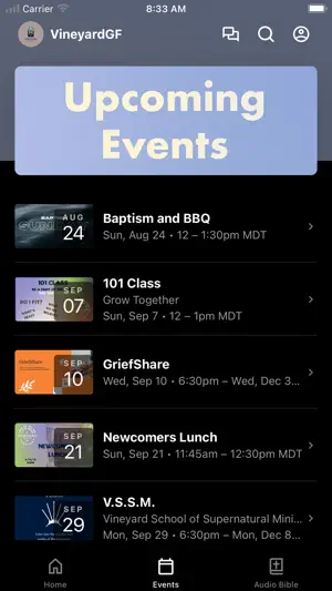 Vineyard Church Great Falls screenshot 2