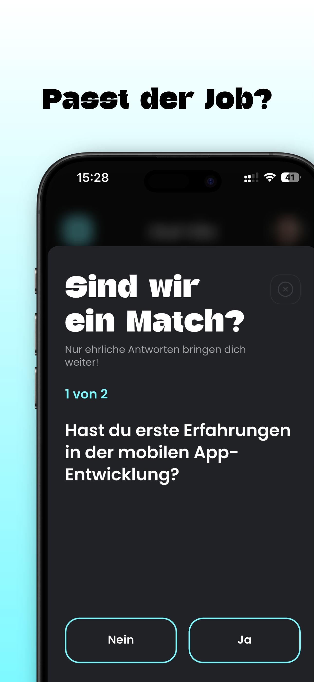 nurdu - Bewerben ohne CV