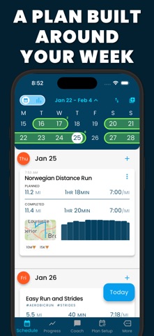 NXT RUN: Marathon Training iPhone screenshot