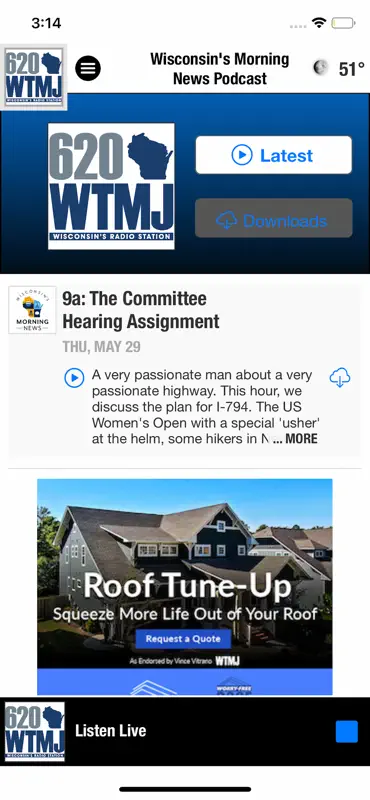 620 WTMJ Radio screenshot 4 of 6