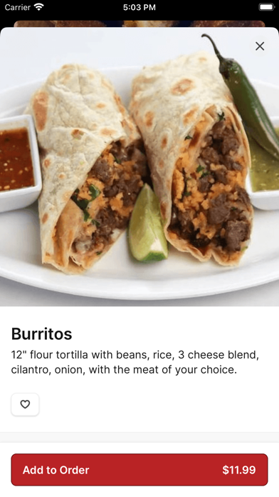 The Churro Spot iPhone screenshot 3 - Food & Drink app