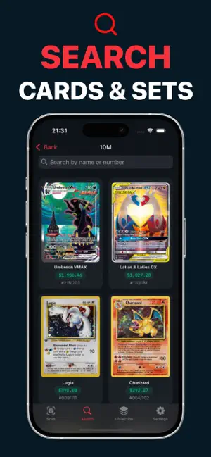 TCG Card Price Scanner · screenshot 2
