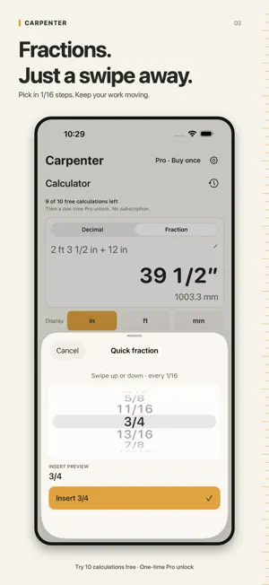 Carpenter: Construction Calc screenshot 2