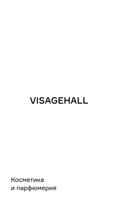 VISAGEHALL iPhone screenshot 1 - Shopping app