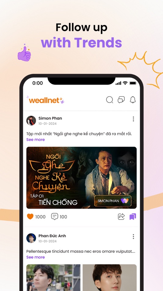 #4. WEALLNET: CREATIVE NETWORK (iOS) 由: WeAllNet
