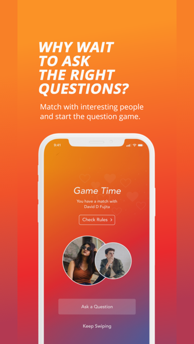 Question: Dating App iPhone screenshot 1 - Social Networking app
