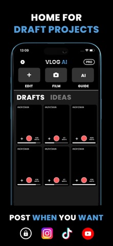 VLOG AI Camera & Video Maker screenshot