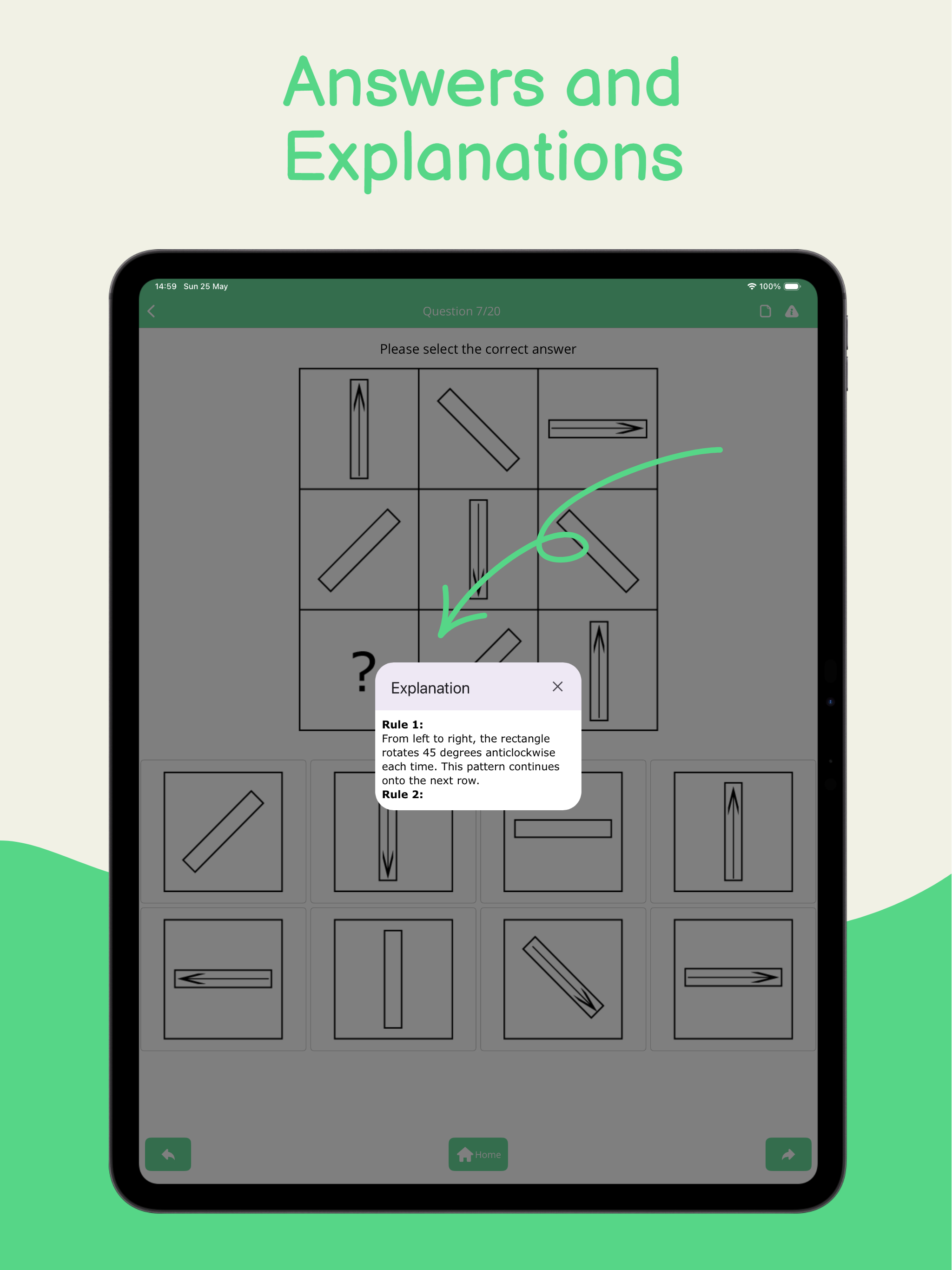 IQ Test: Advanced Matrices Pro screenshot 13