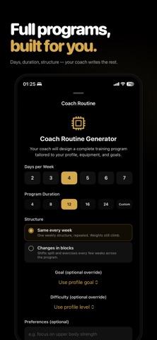 dynaimic: AI Workout Planner Screenshot 8 of 10