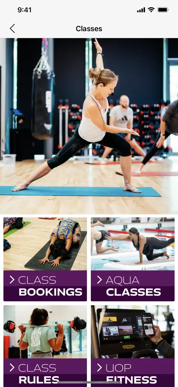 Screenshot #2 pour University of Portsmouth Sport